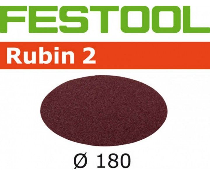 Фото Материал шлифовальный Festool Rubin II P 150, компл. из 50 шт. STF D180/0 P150 RU2/50 в интернет-магазине ToolHaus.ru